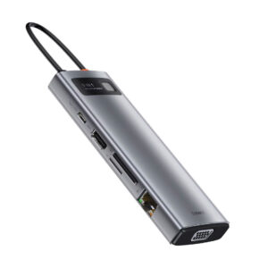 Hub 9in1 Baseus Metal Gleam Series